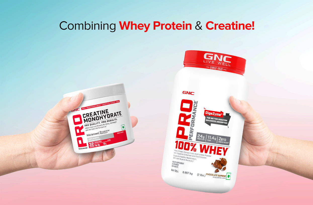 What are the Benefits Combining Whey Protein and Creatine?