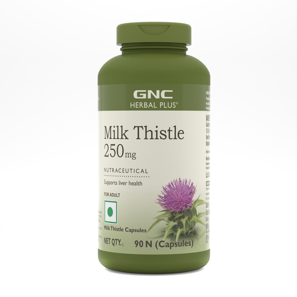 GNC Herbal Plus Milk Thistle| Expiry - 2024-11-30