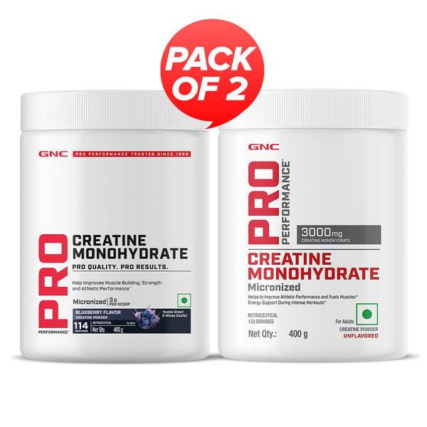 GNC Pro Performance Creatine Monohydrate Combo