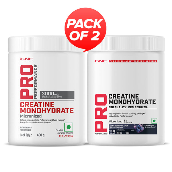 GNC Pro Performance Creatine Monohydrate Combo
