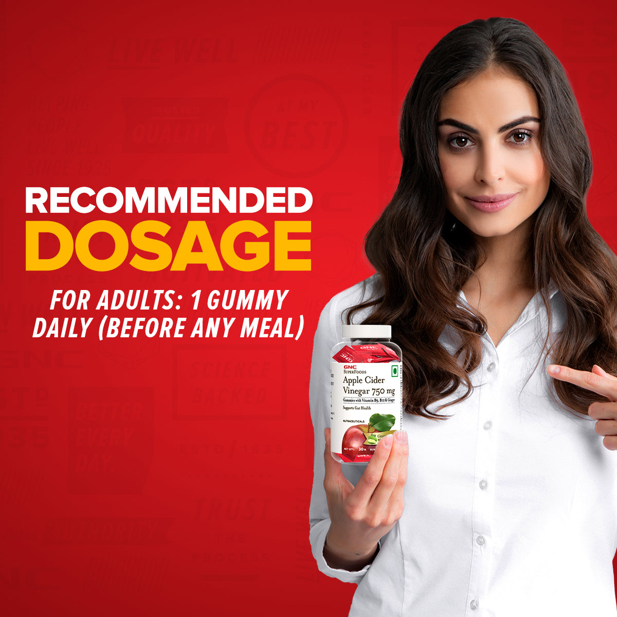 GNC Apple Cider Vinegar - Clearance | Expiry - 2026-04-30