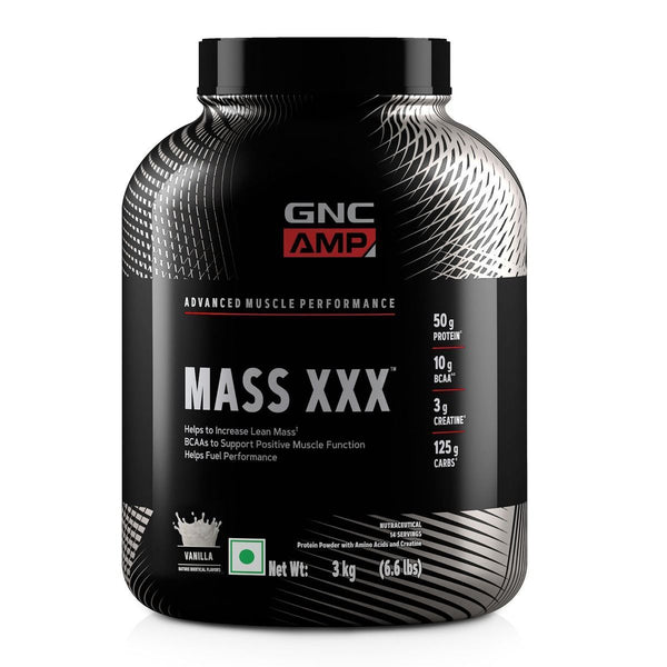 GNC AMP Amplified Mass XXX - 3KG - Vanilla