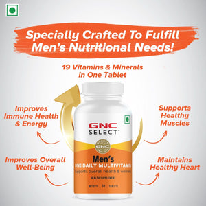 GNC Select Men's One Daily Multivitamin
