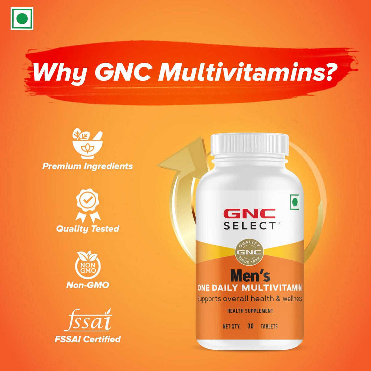 GNC Select Men's One Daily Multivitamin