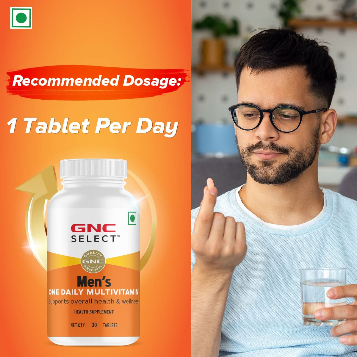 GNC Select Men's One Daily Multivitamin