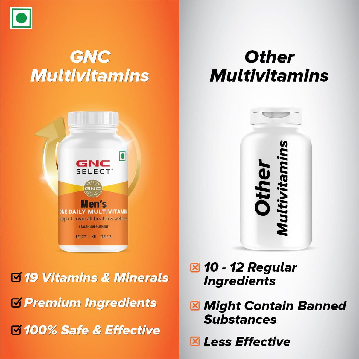 GNC Select Men's One Daily Multivitamin