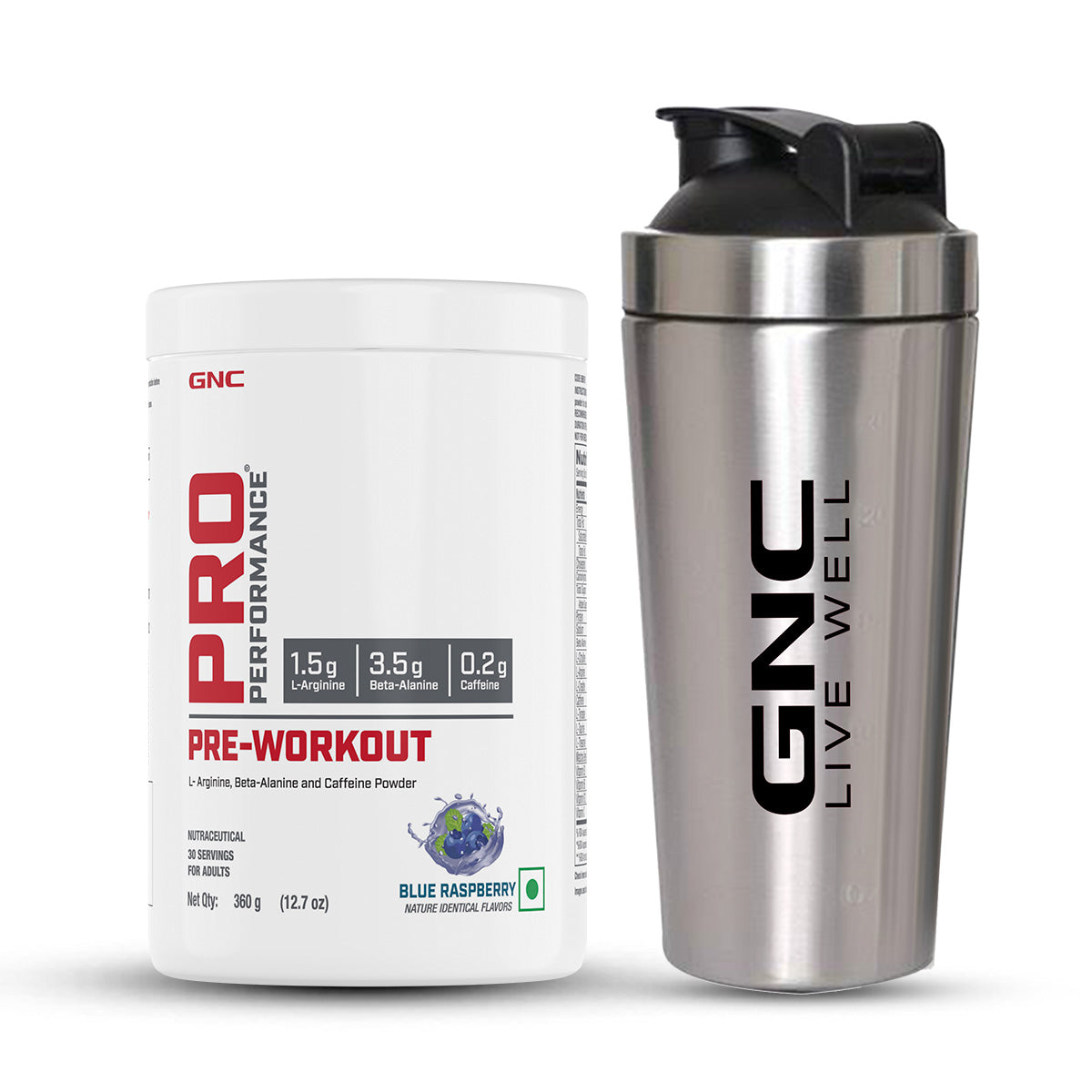GNC Pro Performance Pre-Workout With Shaker - Helps Improve Energy to Support Intense Workout