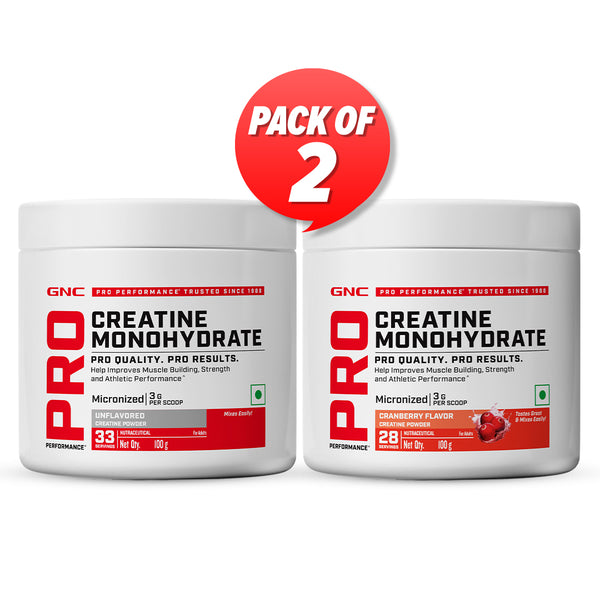 GNC Pro Performance Creatine Monohydrate Combo
