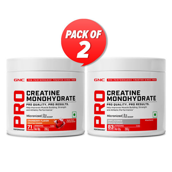 GNC Pro Performance Creatine Monohydrate Combo