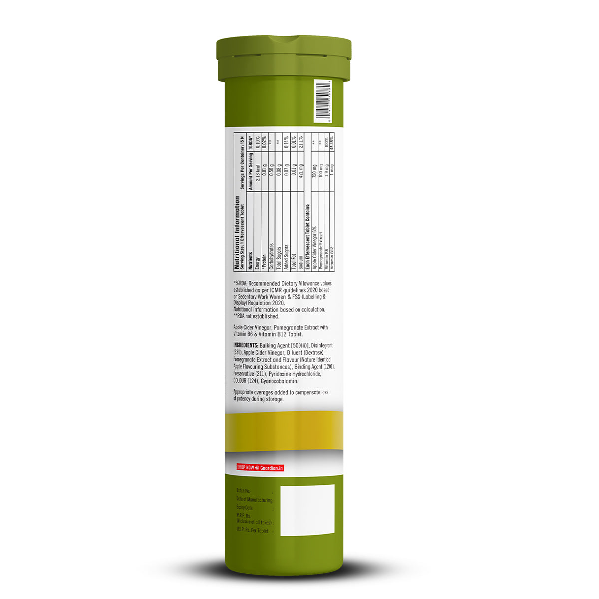 Apple Cider Vinegar 750mg