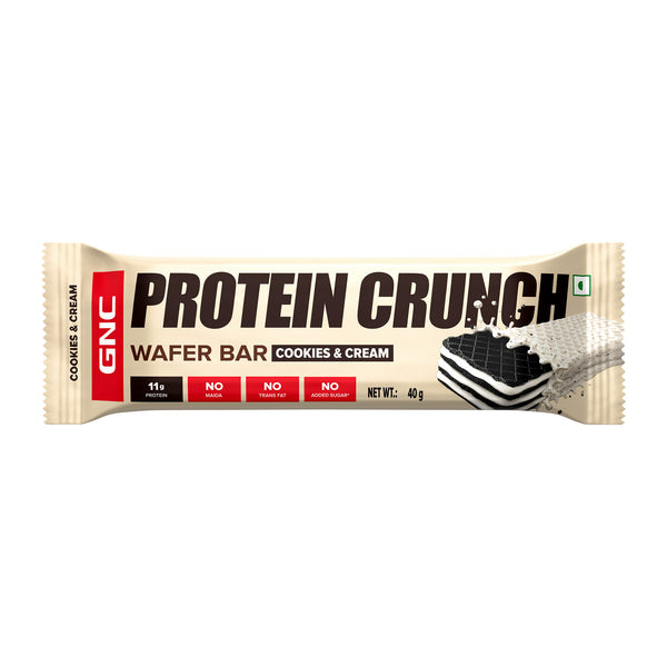 Protein Crunch Wafer Bar Cookies & Cream 40gm