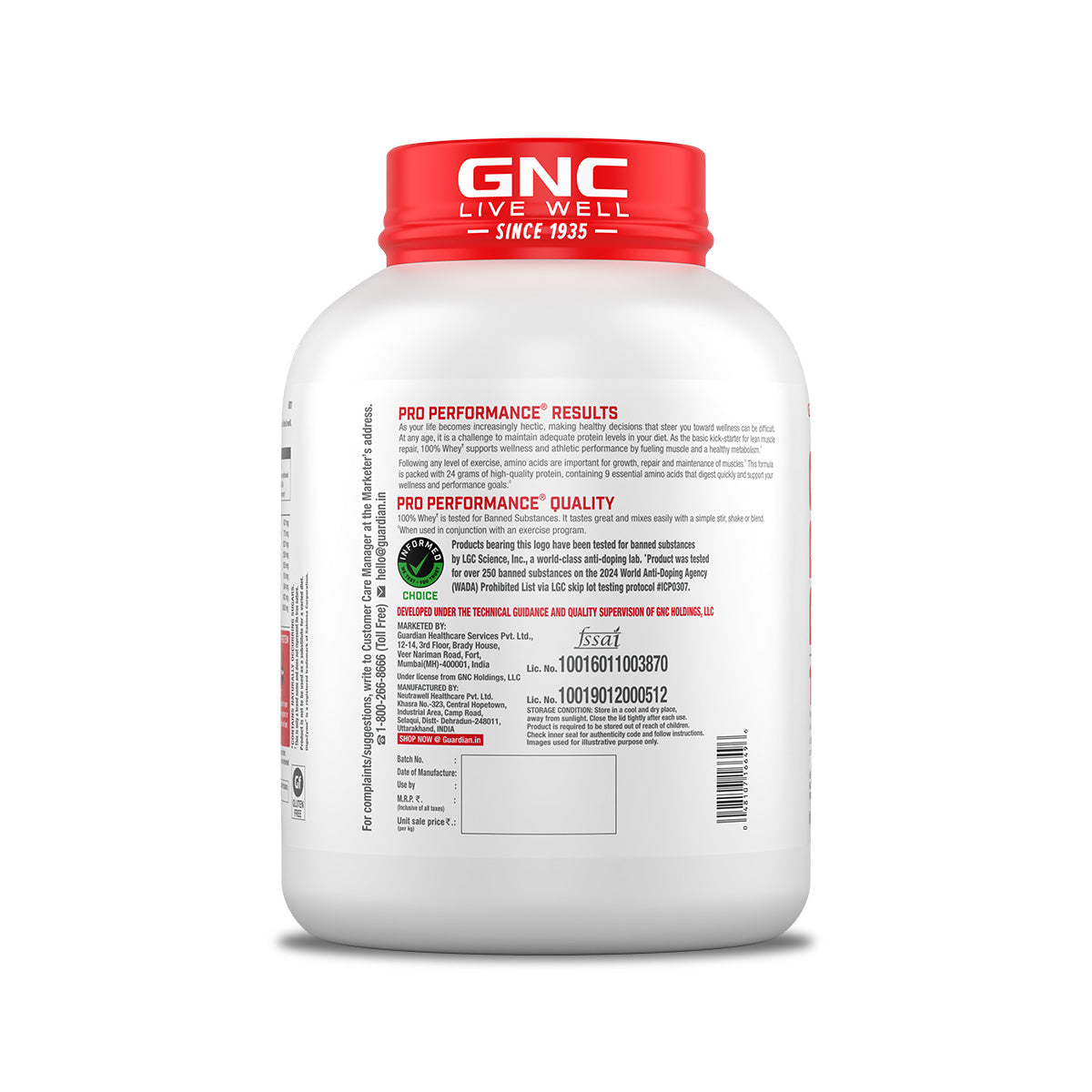 100% Whey Protein -Clearance | Expiry - 2026-04-30