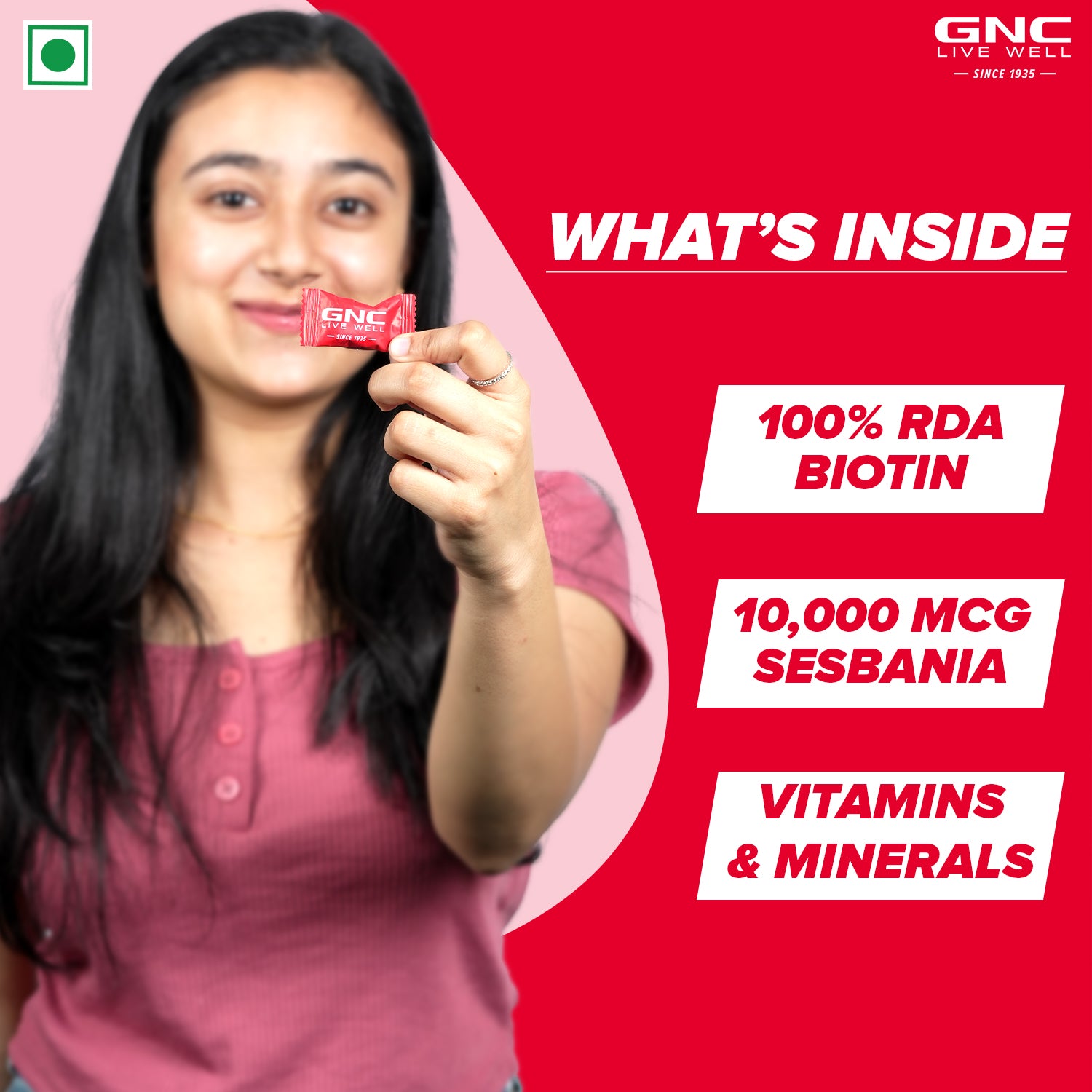 Hair Biotin+ Gummies