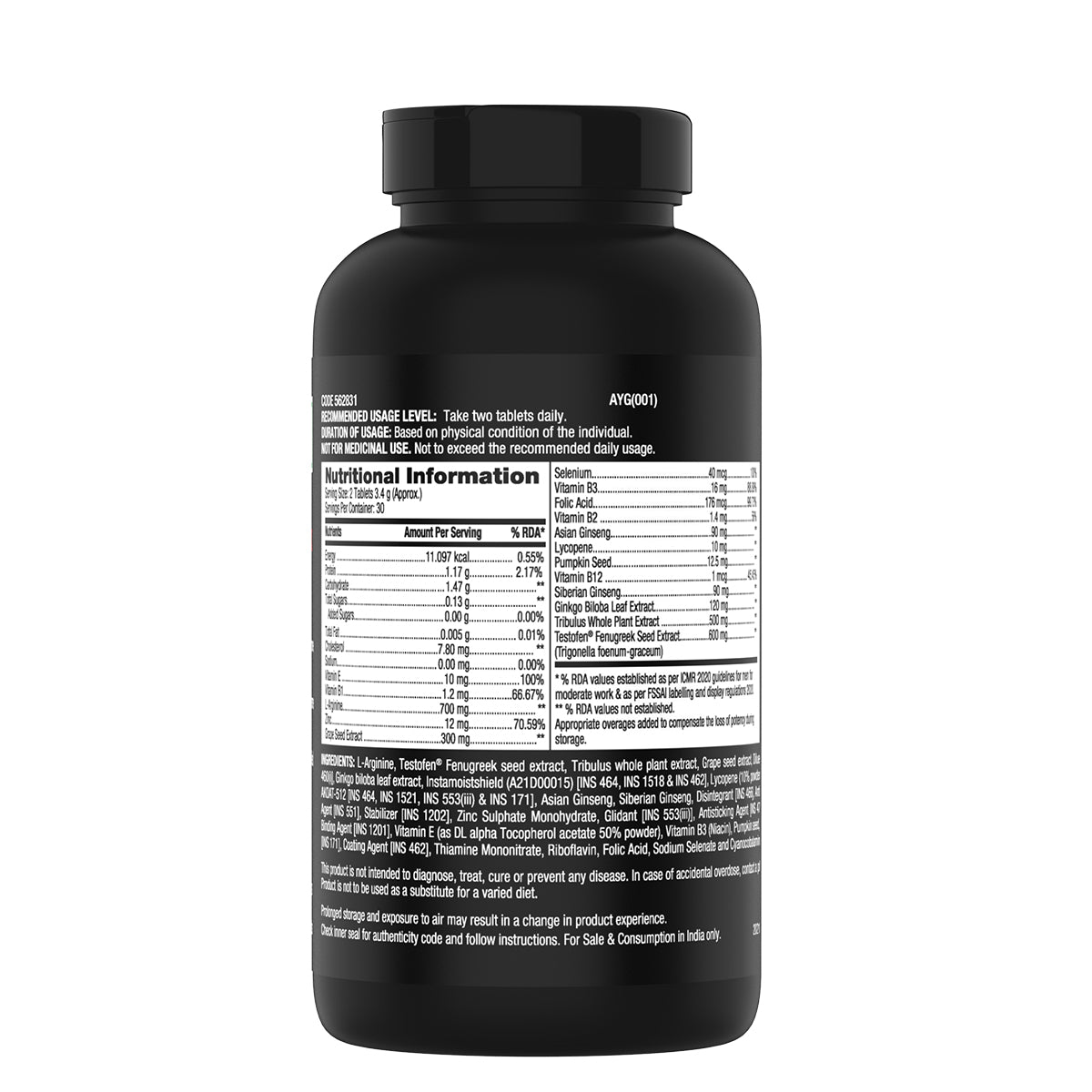 GNC Men's Staminol Max