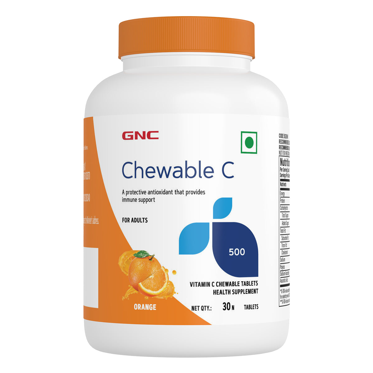GNC Vitamin C Chewable GNC Vitamin C Chewable 30 Tablets GNC India