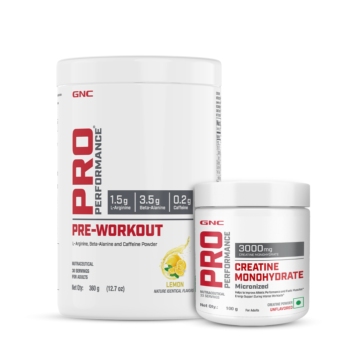 GNC Pro Performance Pre-Workout + Creatine 100 mg - Improves Energy & Focus | Supports Intense Workout