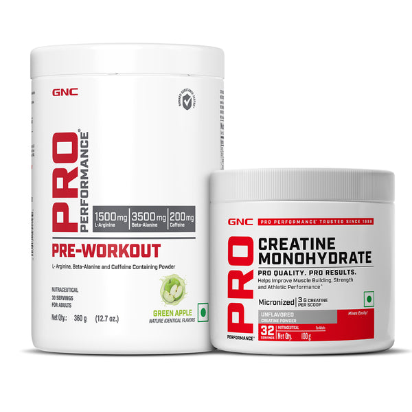 GNC Pro Performance Pre-Workout + Creatine 100 gms
