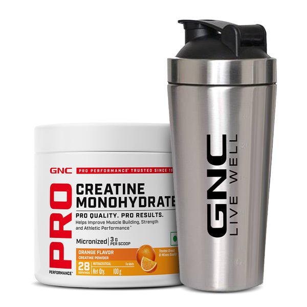GNC Pro Performance Creatine Monohydrate with Shaker
