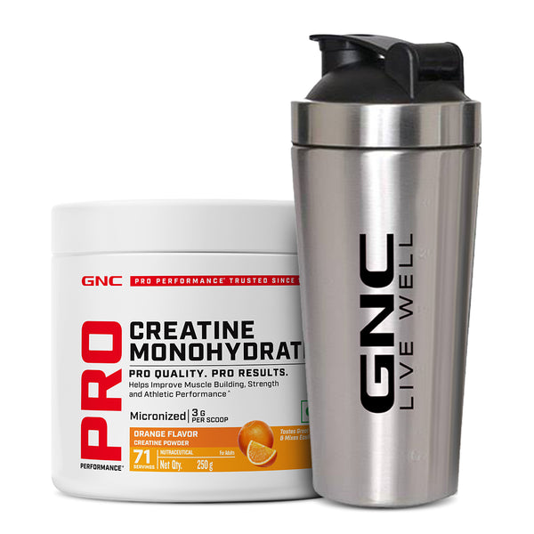 GNC Pro Performance Creatine Monohydrate with Shaker