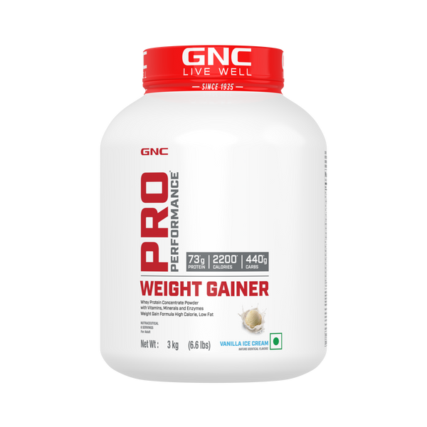GNC Pro Performance Weight Gainer 3kg gainer vanilla