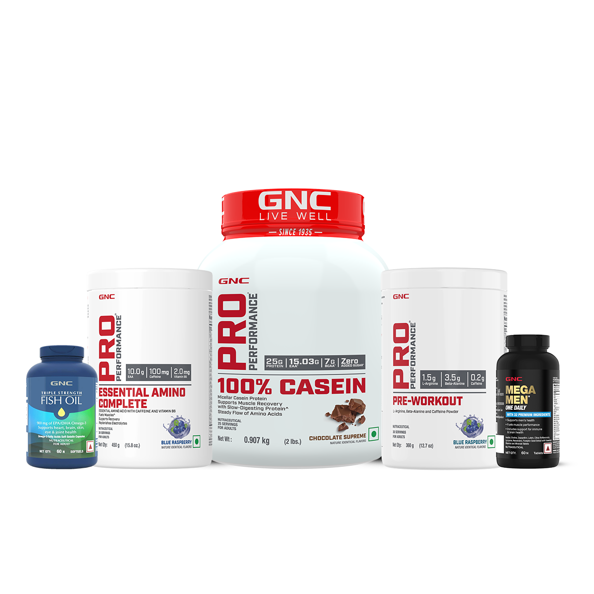 Long Lasting Gains - Combo Pack - For Lean Muscle Gains | Meets Daily Protein Needs | Builds & Repairs Muscles | Maintains High Energy | Improves Heart & Joint Health