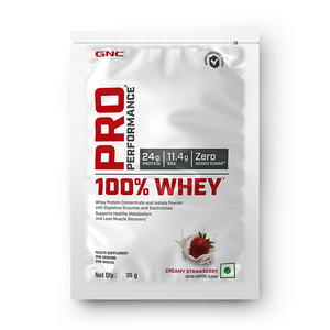 100% Whey Protein Sachets 35gm Strawberry