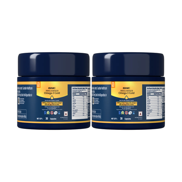3x Omega-3 Pure Triglyceride 30