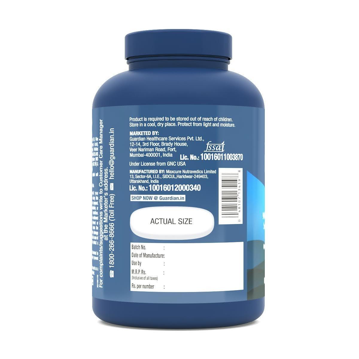 GNC Triple Strength Fish Oil| Expiry - 2026-01-31