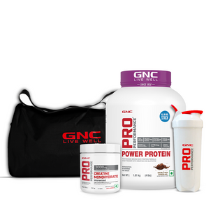 Xtreme Power Pack -  | Power Protein & Creatine with Gym Bag & Shaker | 6 in 1 Muscle Stack for Strength, Recovery, & Muscle Mass | Boosts Athletic Performance