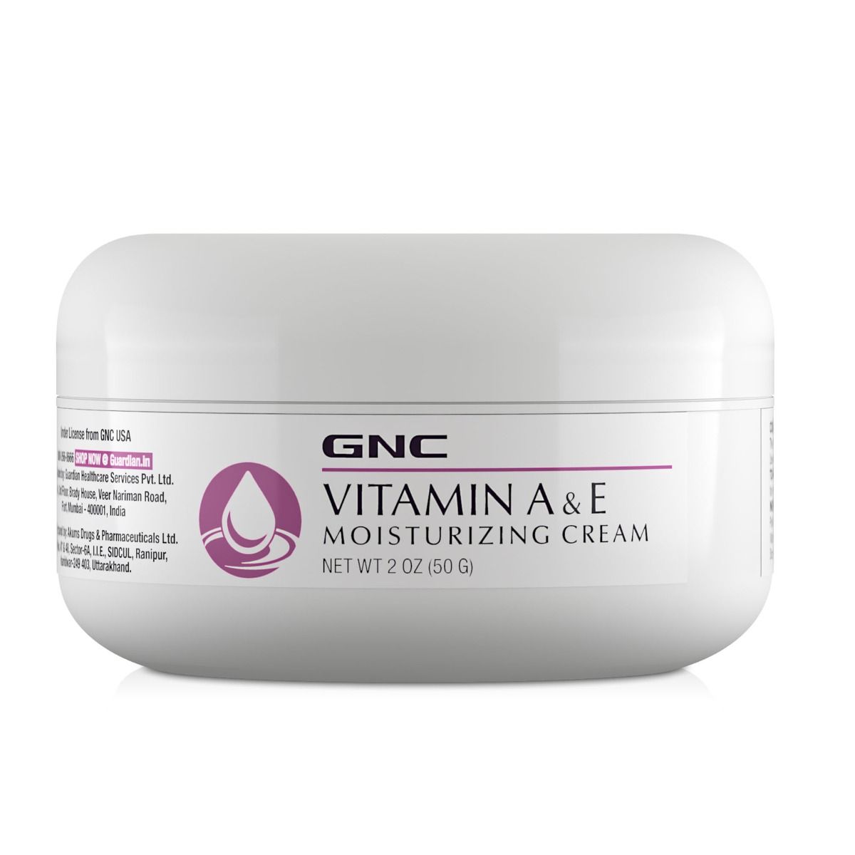 GNC Vitamin A & E Moisturizing Cream - 