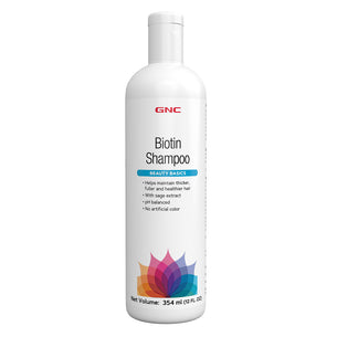 GNC Biotin Shampoo - Reduces Hair Fall, Strengthens Hair Shaft & Adds Shine
