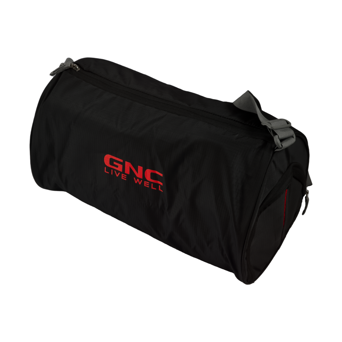 GNC Black Red Bordered Gym Bag - 