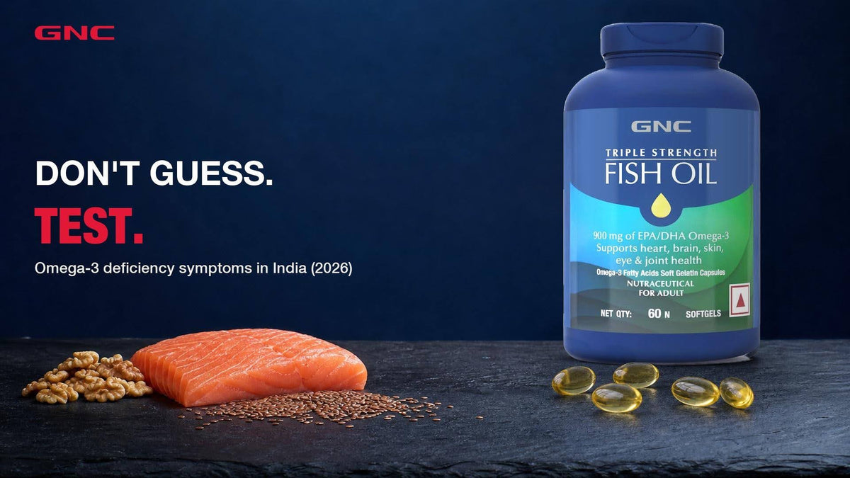 What Are the Symptoms of Omega-3 Deficiency in India? (2026)