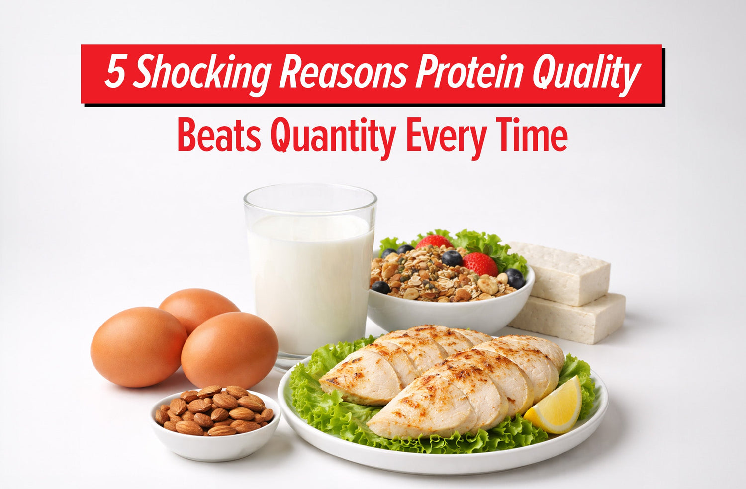 5 Shocking Reasons Protein Quality Beats Quantity Every Time