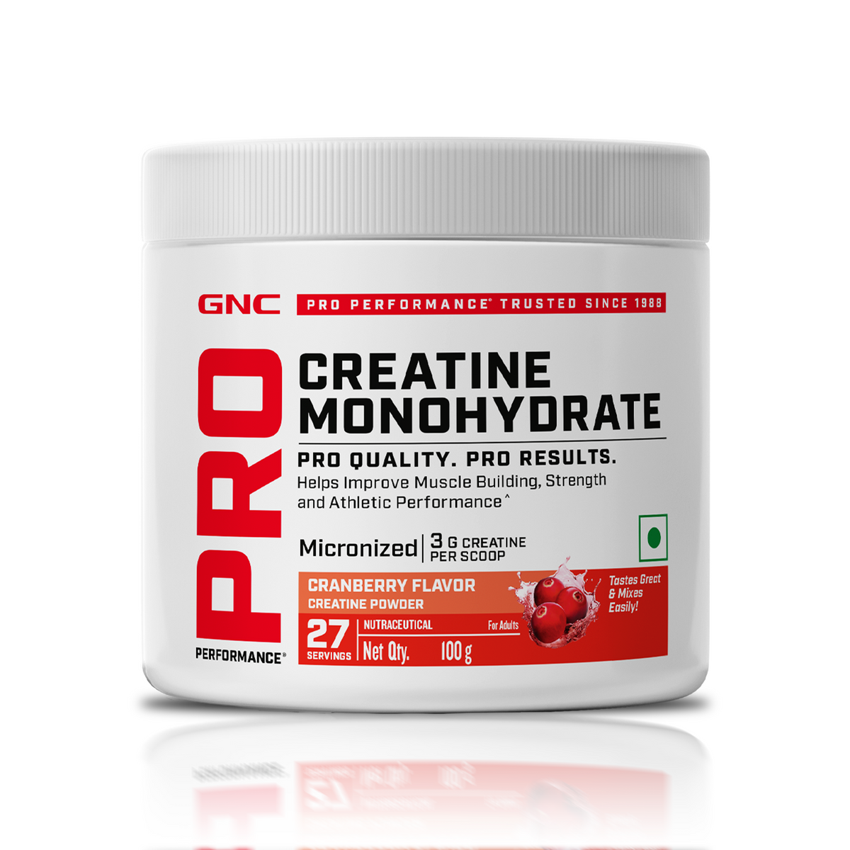  Creatine Monohydrate (100 gm cranberry)