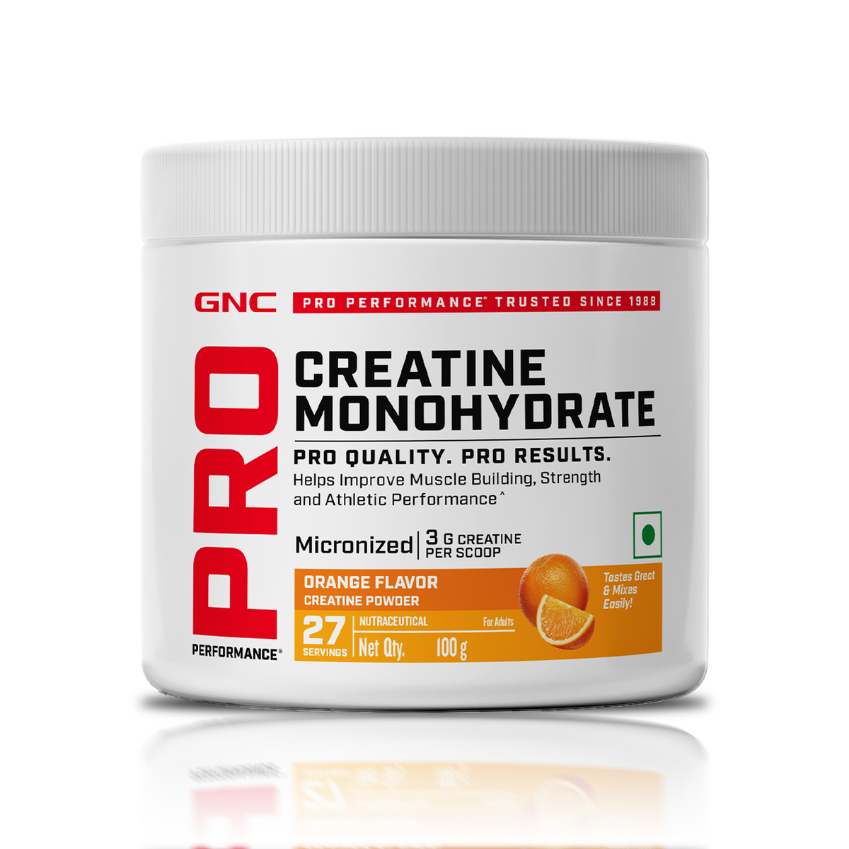  Creatine Monohydrate (100gm Orange)