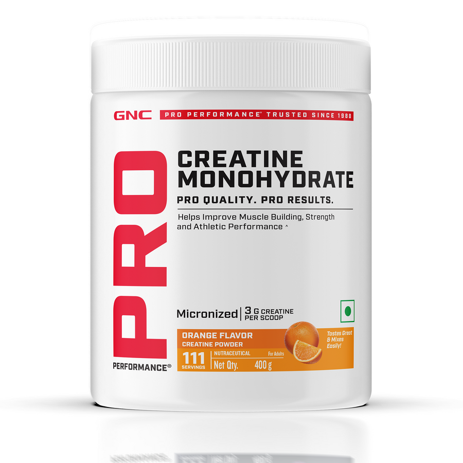 Creatine Monohydrate - 400 gms / Orange