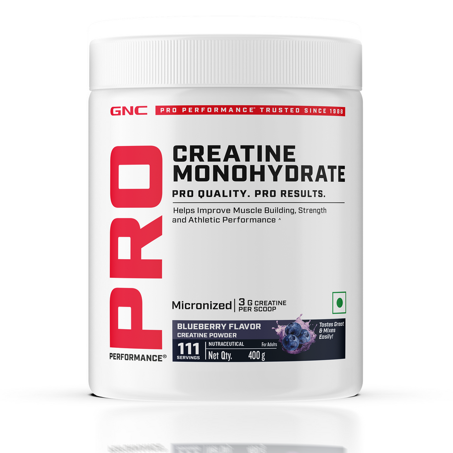Creatine Monohydrate - 400 gms / Blueberry