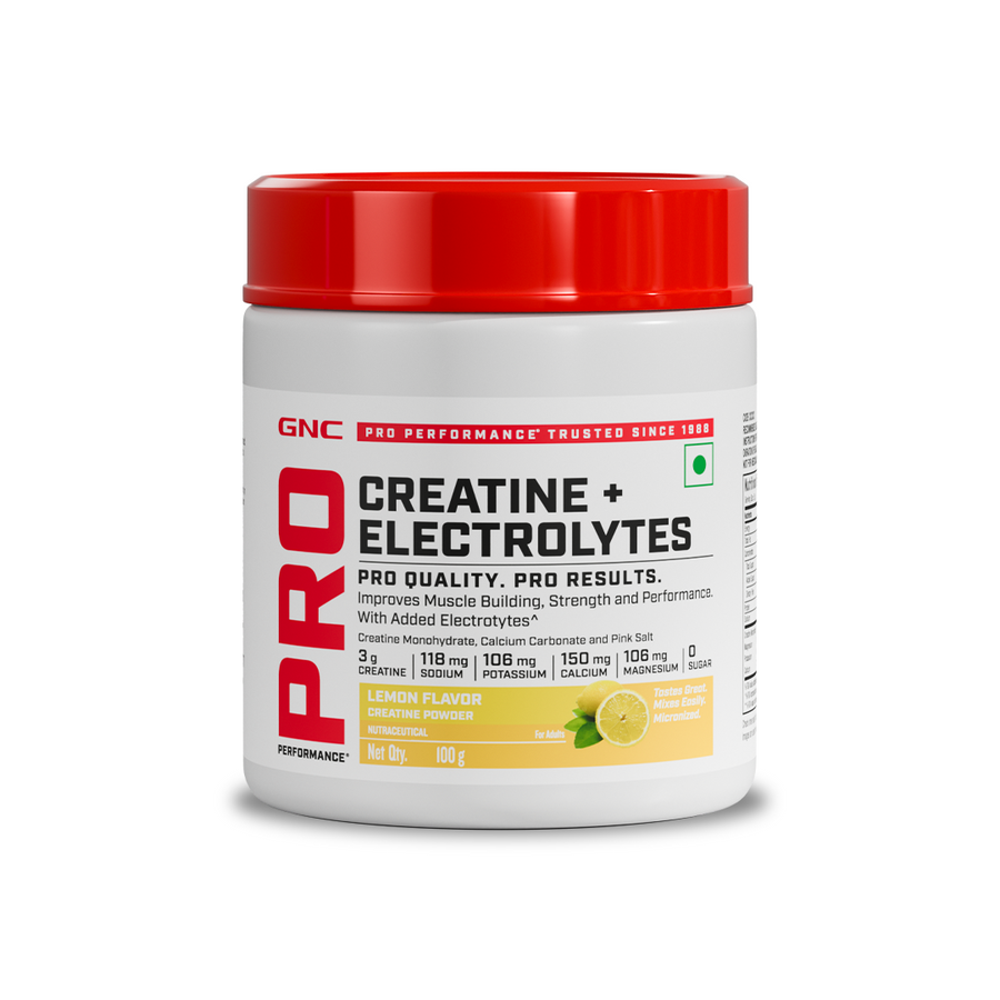 Creatine + Electrolytes - 100 gms / Lemon