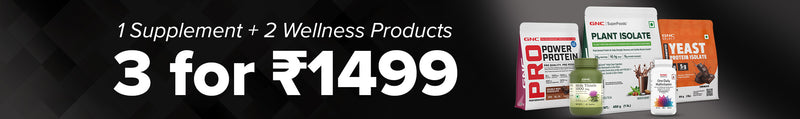 GNC - Buy 3 for ₹1499