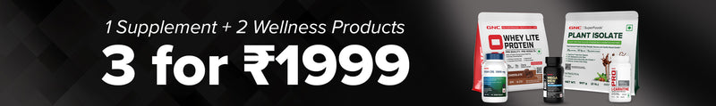 GNC - Buy 3 for ₹ 1999