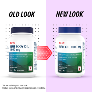 GNC Fish Oil| Expiry - 2026-08-31
