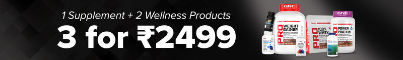 GNC - Buy 3 for ₹ 2499
