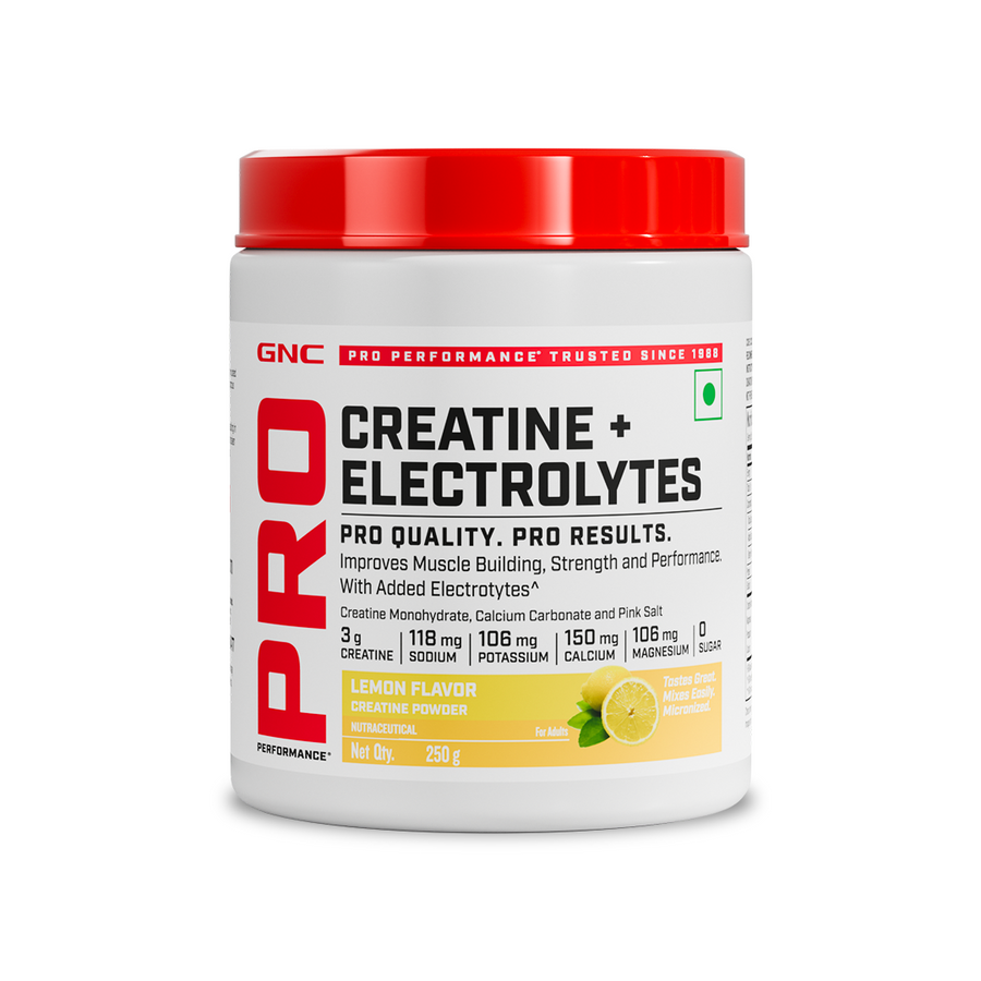 Creatine + Electrolytes (250 gm lemon) - 250 gms / Lemon