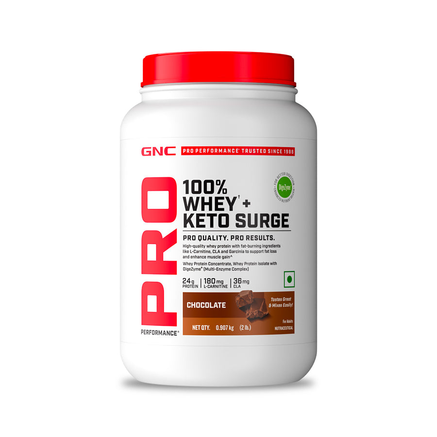 100% Whey + Keto Surge - 2 lbs / Chocolate