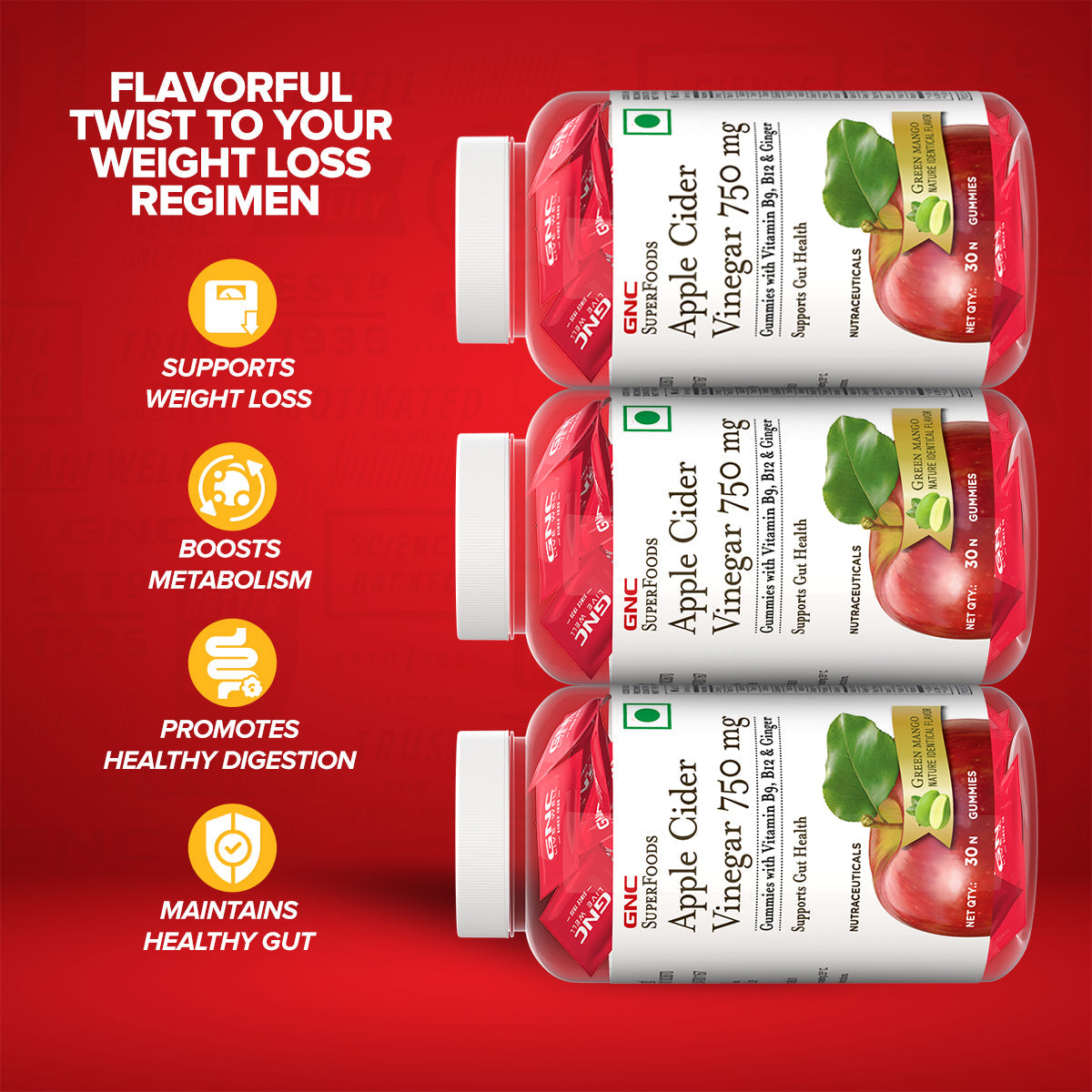 Apple Cider Vinegar 750mg