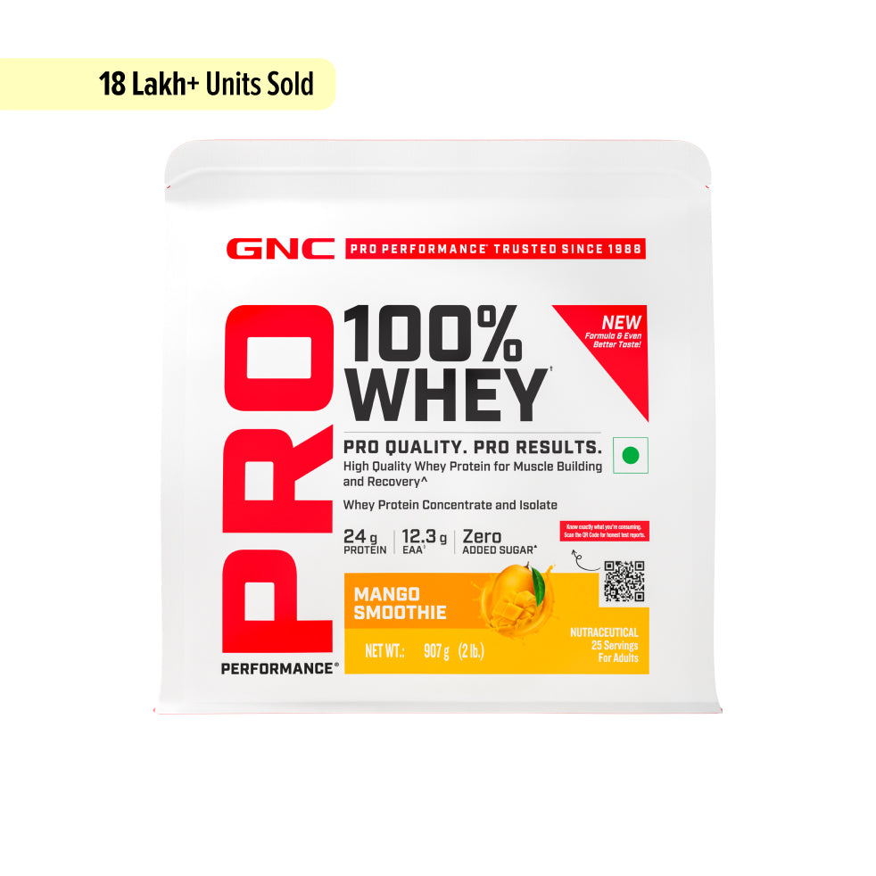 PP 100% WHEY MANGO SMOOTHIE POUCH NEW IMPROVED 907GM