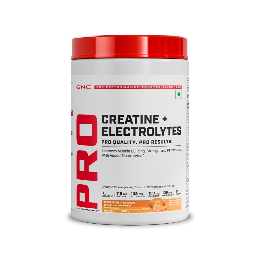 Creatine + Electrolytes (400gm orange) - 400 gms / Orange