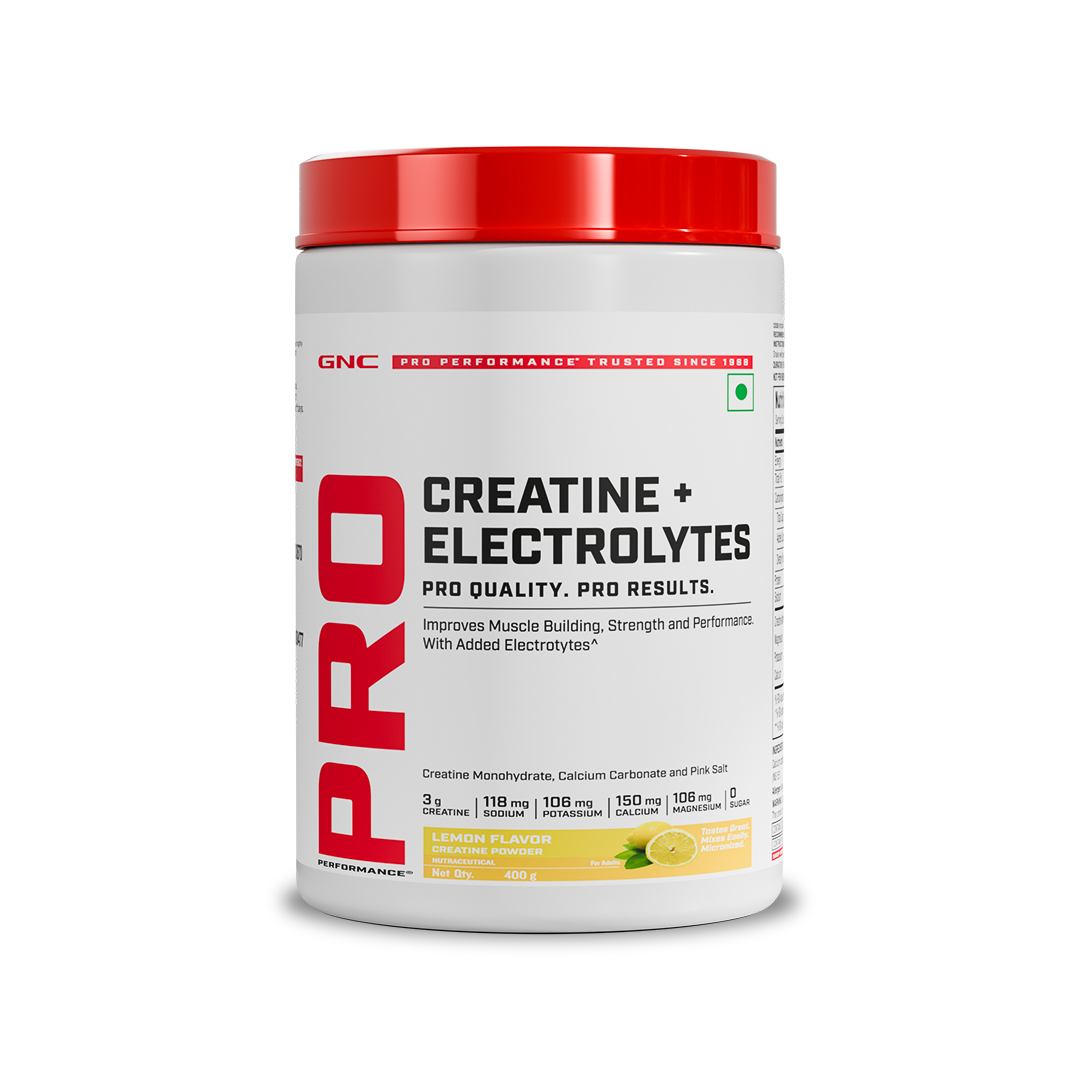 Creatine + Electrolytes (400gm lemon)