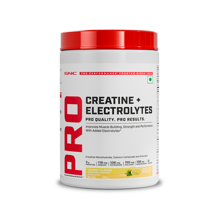 Creatine + Electrolytes (400gm lemon) - 400 gms / Lemon